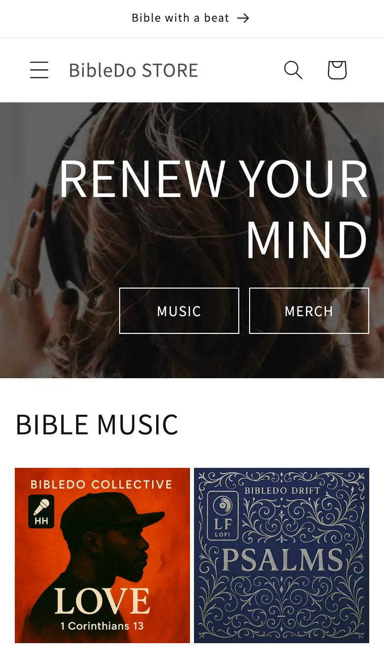 BibleDo Store on a phone